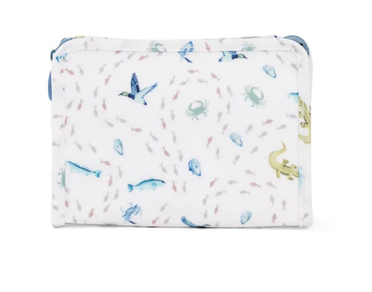 TRVL DESIGN Roadie Zip Pouch - Coastal Tides