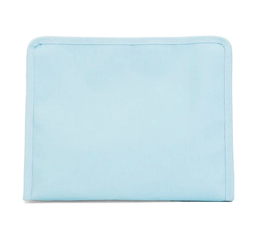 Trvl Design ROADIE  Zip Pouch - COATED CANVAS LAKE BLUE