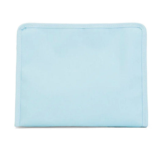 Trvl Design ROADIE  Zip Pouch - COATED CANVAS LAKE BLUE