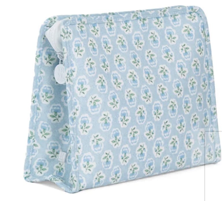 TRVL DESIGN Trvl Design Girls Accessories-purses/bags Petite Fleur Blueroadie Large Zip Pouch