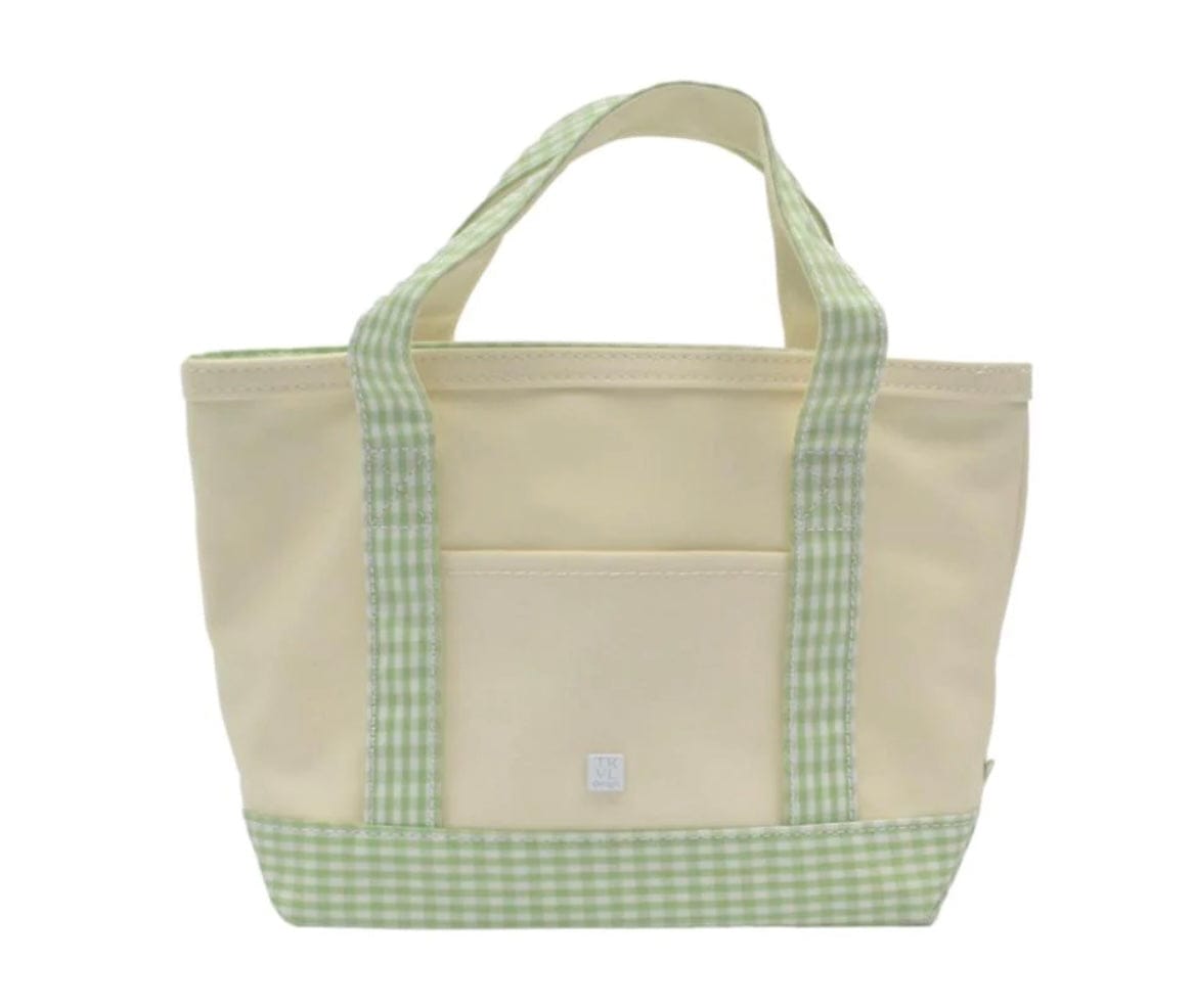 TRVL DESIGN Trvl Design Mini Tote GINGHAM LEAF TRIM