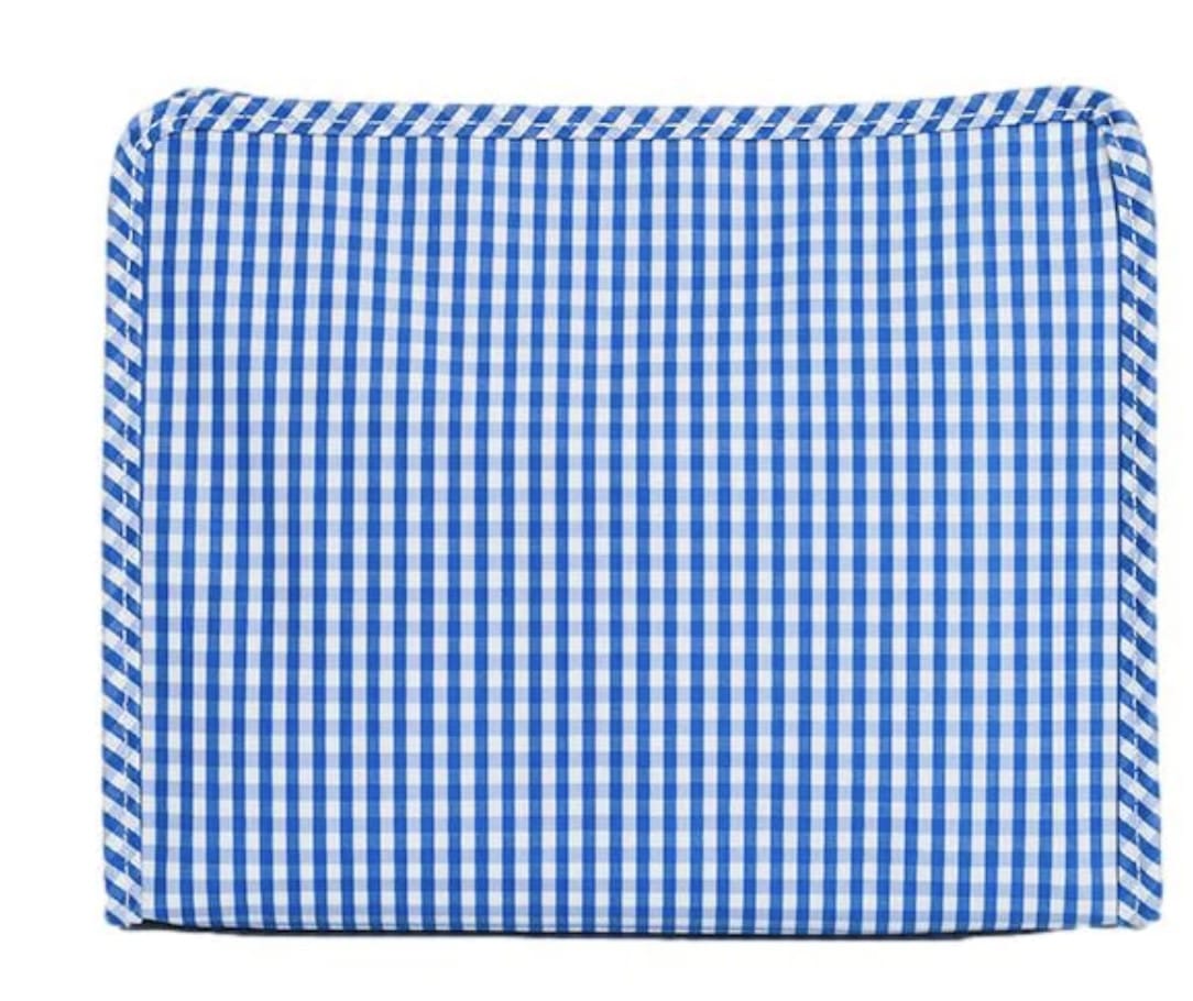 TRVL DESIGN Trvl Design Roadie Zip Pouch - Gingham Royal