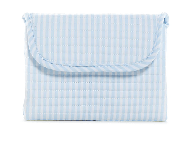 Trvl Design Blue Quilted Changing Mat- Blue