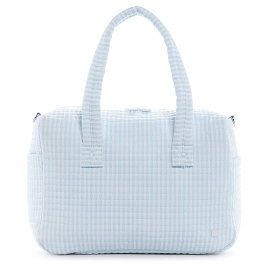 Trvl Design Blue Quilted Stroller Bag- Blue
