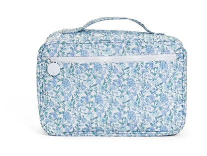 Trvl Design Luxe Hanging Toiletry Hamptons Floral with Chambray