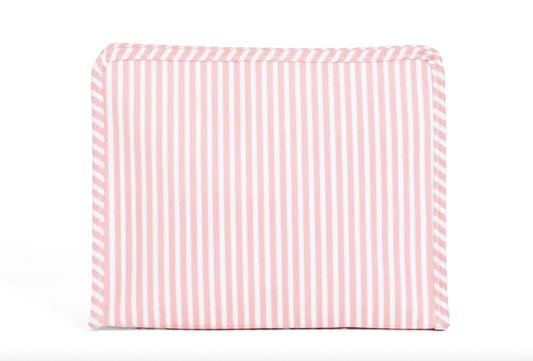 TRVL DESIGN Trvl Design Roadie Medium Zip Pouch - Pimlico Stripe Dusty Rose