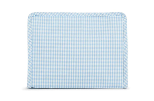 TRVL DESIGN Trvl Design Roadie Zip Pouch Gingham Mist