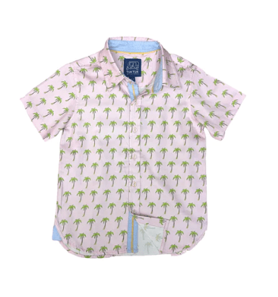 Tuk Tuk Tuk Tuk PINK PALMS SHIRT