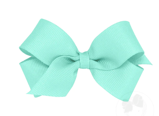 Wee One Mini Grosgrain  Solid Bows