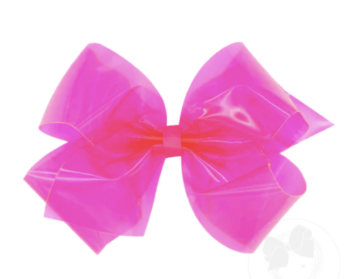 Wee Ones King / Hot Pink Wee Ones Swim Bows