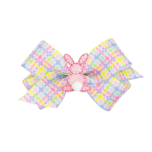 Wee Ones Plaid Easter bow