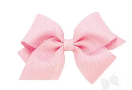 Wee Ones Light Pink Sm. Classic Grosgrain Bow
