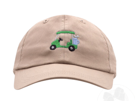 Wee Ones Embroidered Golf Cart Cotton Twill Ball Cap