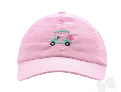 Wee Ones Embroidered Golf Cart Cotton Twill Ball Cap