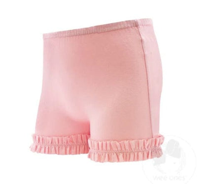Wee Ones Pink / 2-4T Ruffle Wundershorts