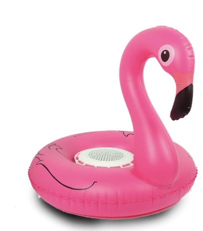 Wireless Express Flamingo Aqua Jams Speaker/cupholder