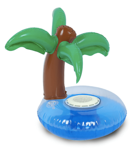 Wireless Express Palm Tree Aqua Jams Speaker/cupholder