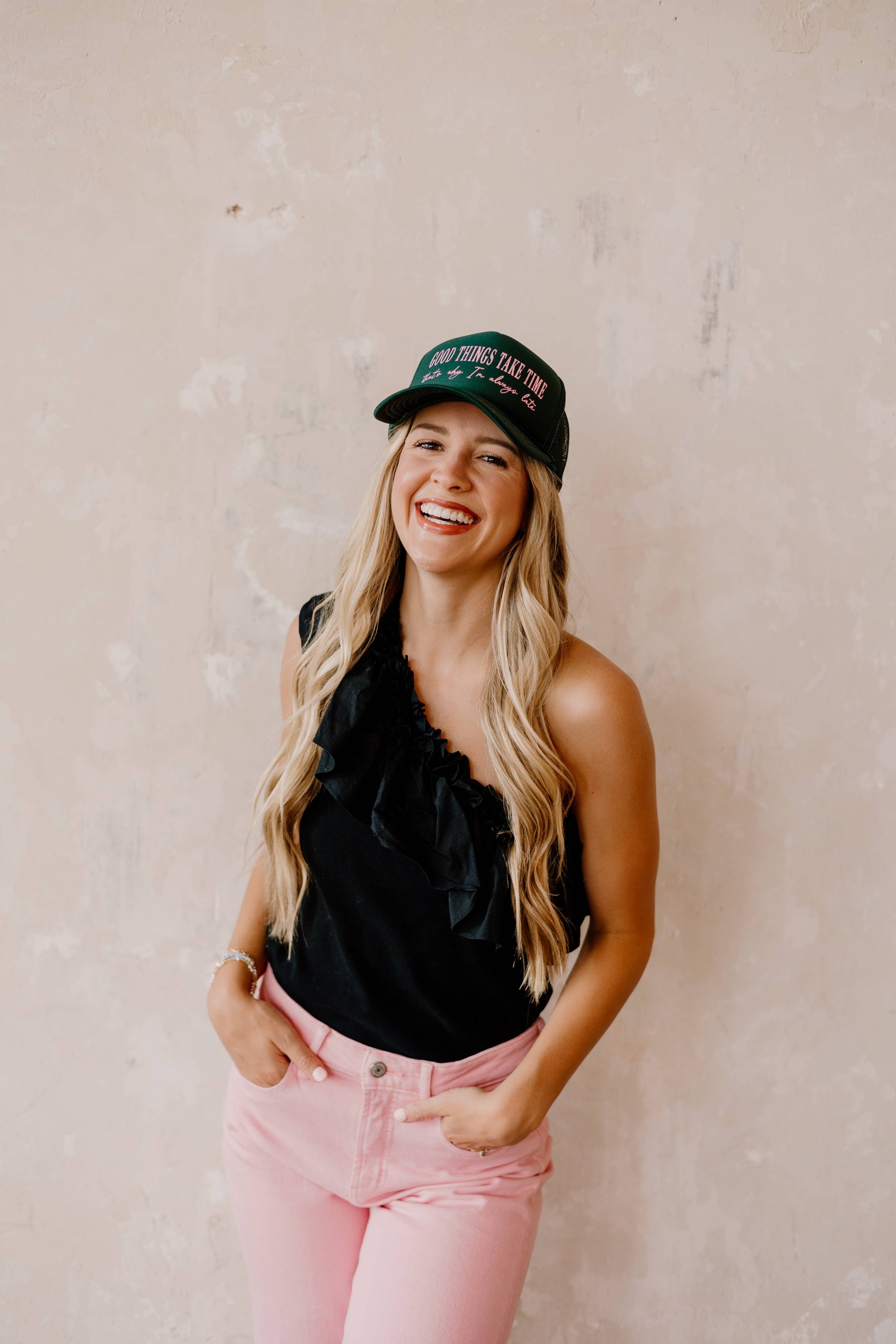 Worthy Hat Co. Good Things Take Time... That's why I am always late