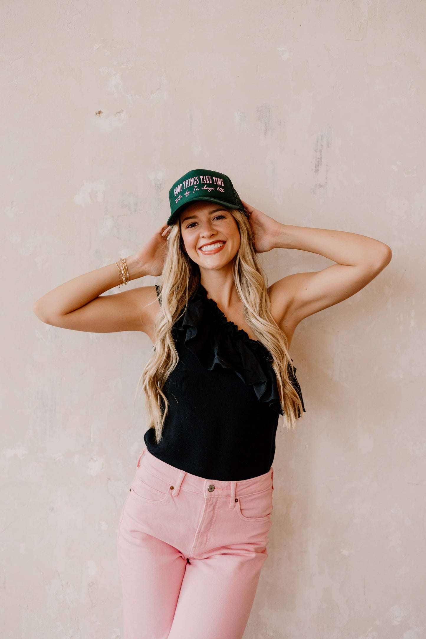 Worthy Hat Co. Good Things Take Time... That's why I am always late