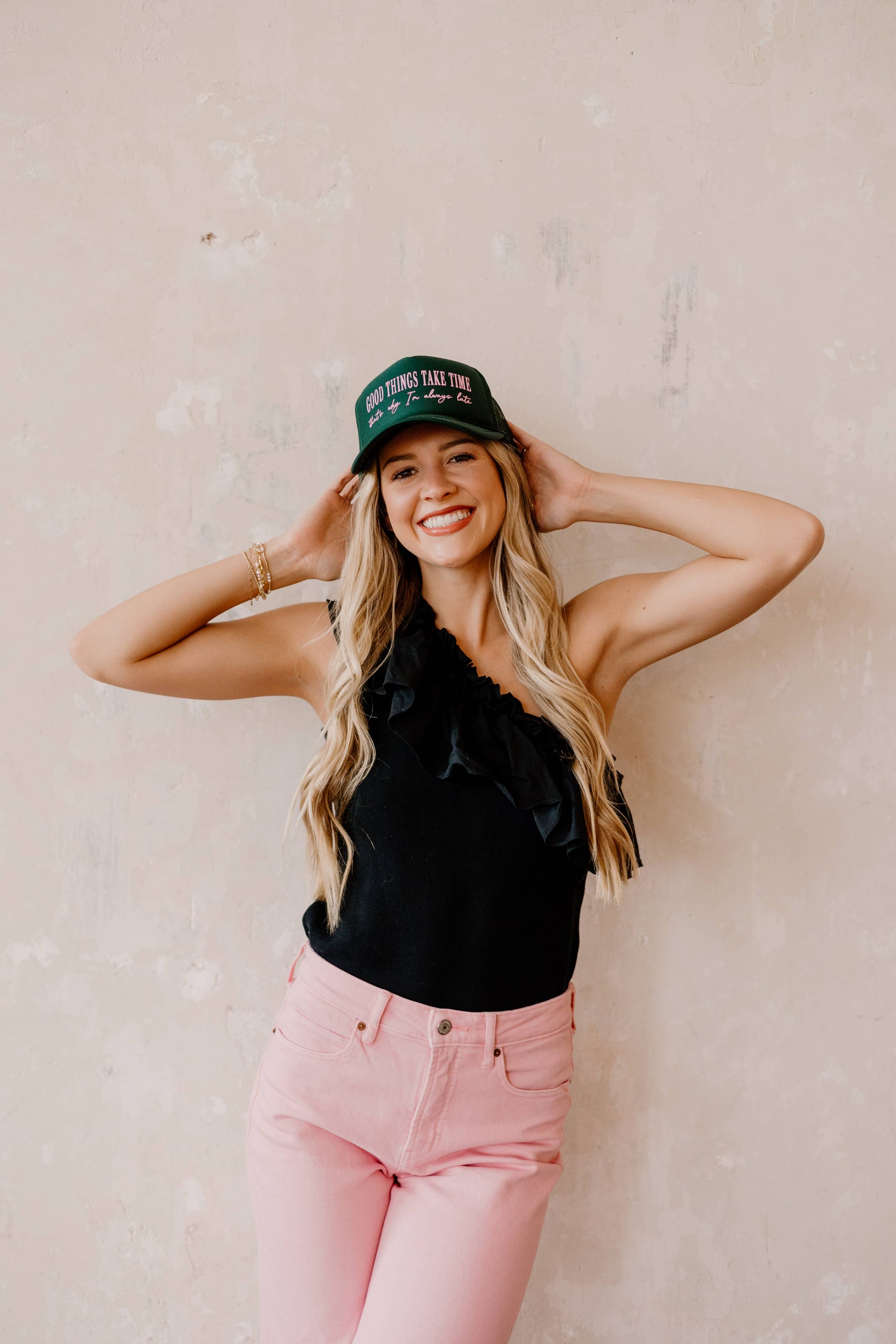 Worthy Hat Co. Good Things Take Time... That's why I am always late