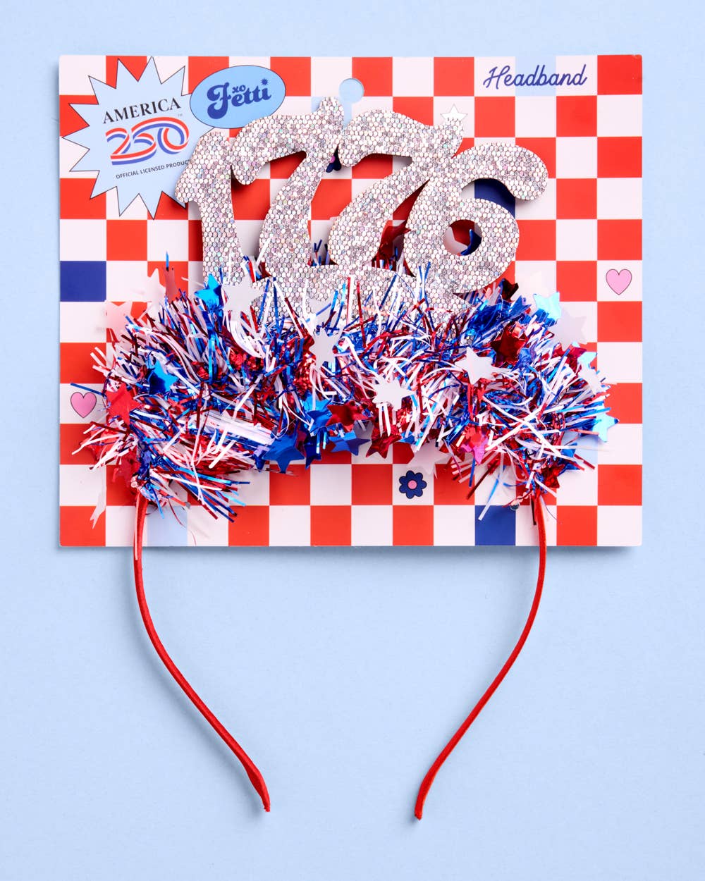 xo, Fetti America 250 1776 Headband | patriotic, 4th of july, American T1-94YD-R2FP