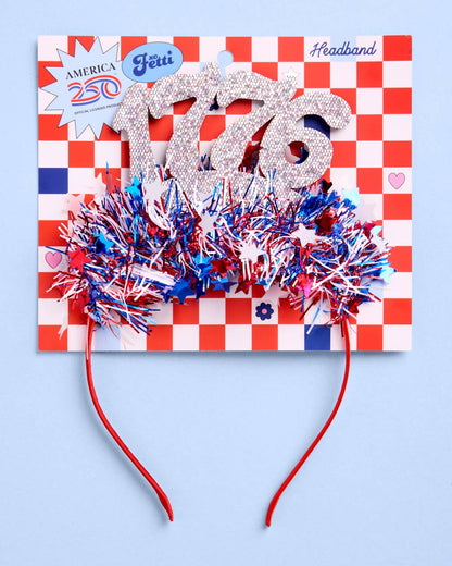 xo, Fetti America 250 1776 Headband | patriotic, 4th of july, American T1-94YD-R2FP