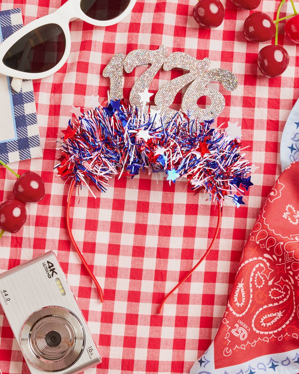 xo, Fetti America 250 1776 Headband | patriotic, 4th of july, American T1-94YD-R2FP
