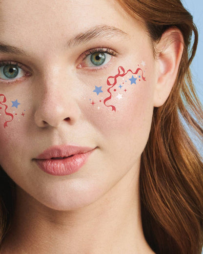 xo, Fetti Fourth of July Freckle Tattoos | july 4th, patriotic, stars SF-TULZ-A41Z