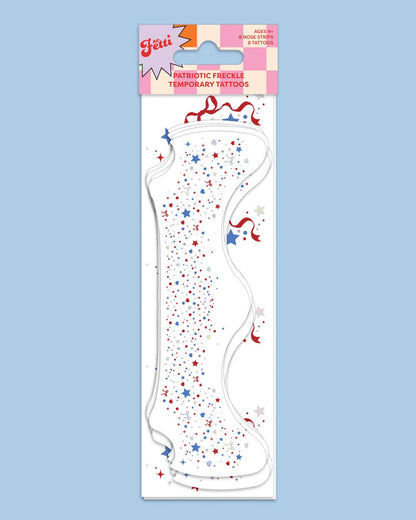 xo, Fetti Fourth of July Freckle Tattoos | july 4th, patriotic, stars SF-TULZ-A41Z