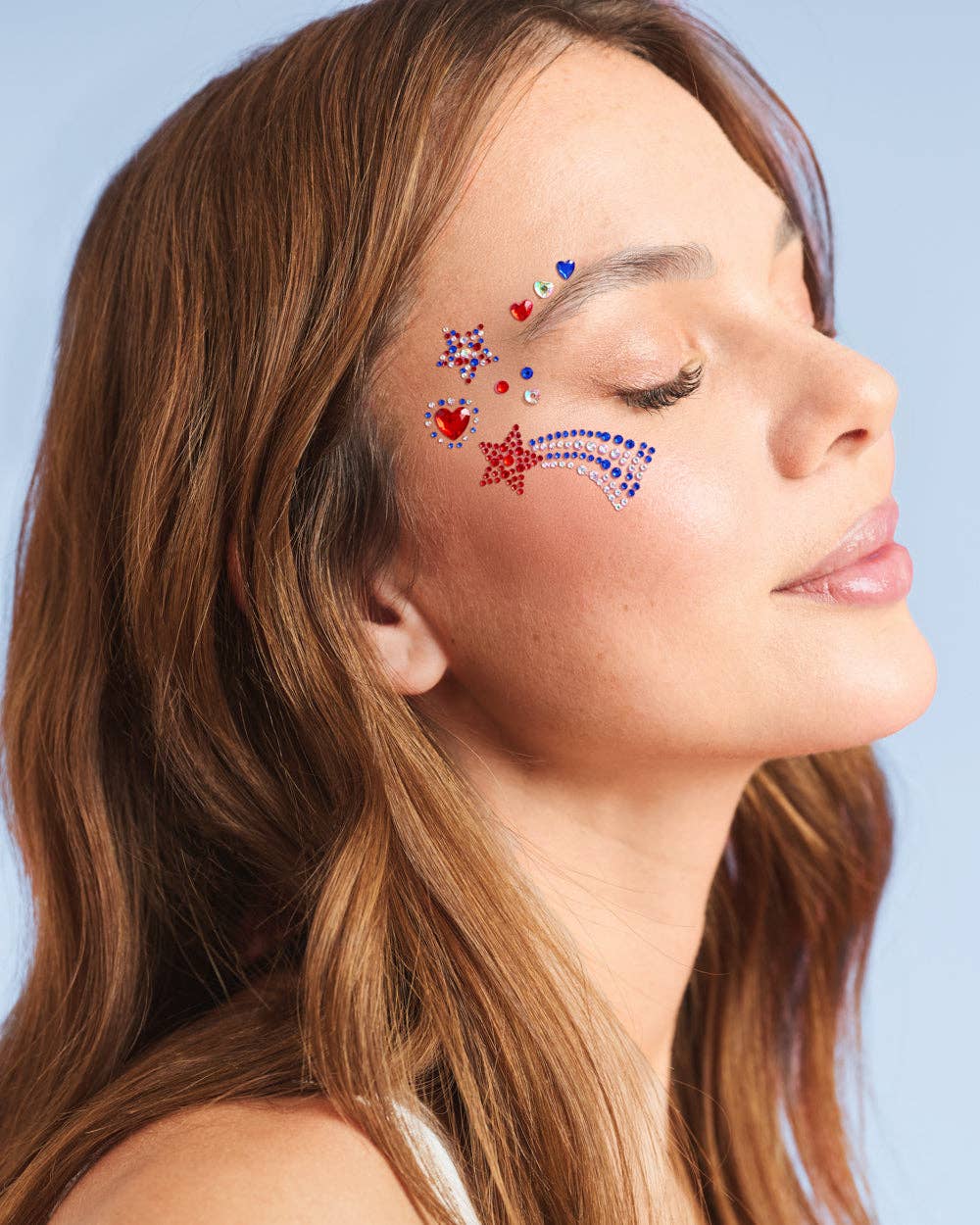 xo, Fetti USA Face Gems | patriotic, fourth july, festival, americana P5-BY7H-95M5