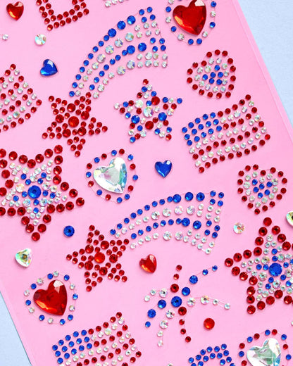 xo, Fetti USA Face Gems | patriotic, fourth july, festival, americana P5-BY7H-95M5