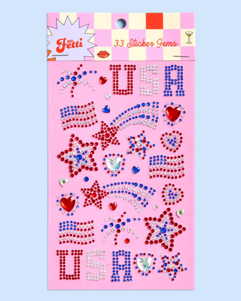 xo, Fetti USA Face Gems | patriotic, fourth july, festival, americana P5-BY7H-95M5