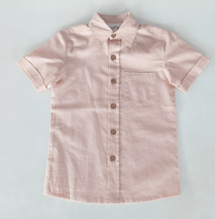 Yo Baby Yo Baby Coral S/S Boys TOP